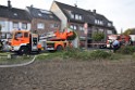 Feuer 2 Vollbrand Reihenhaus Roggendorf Berrischstr P122